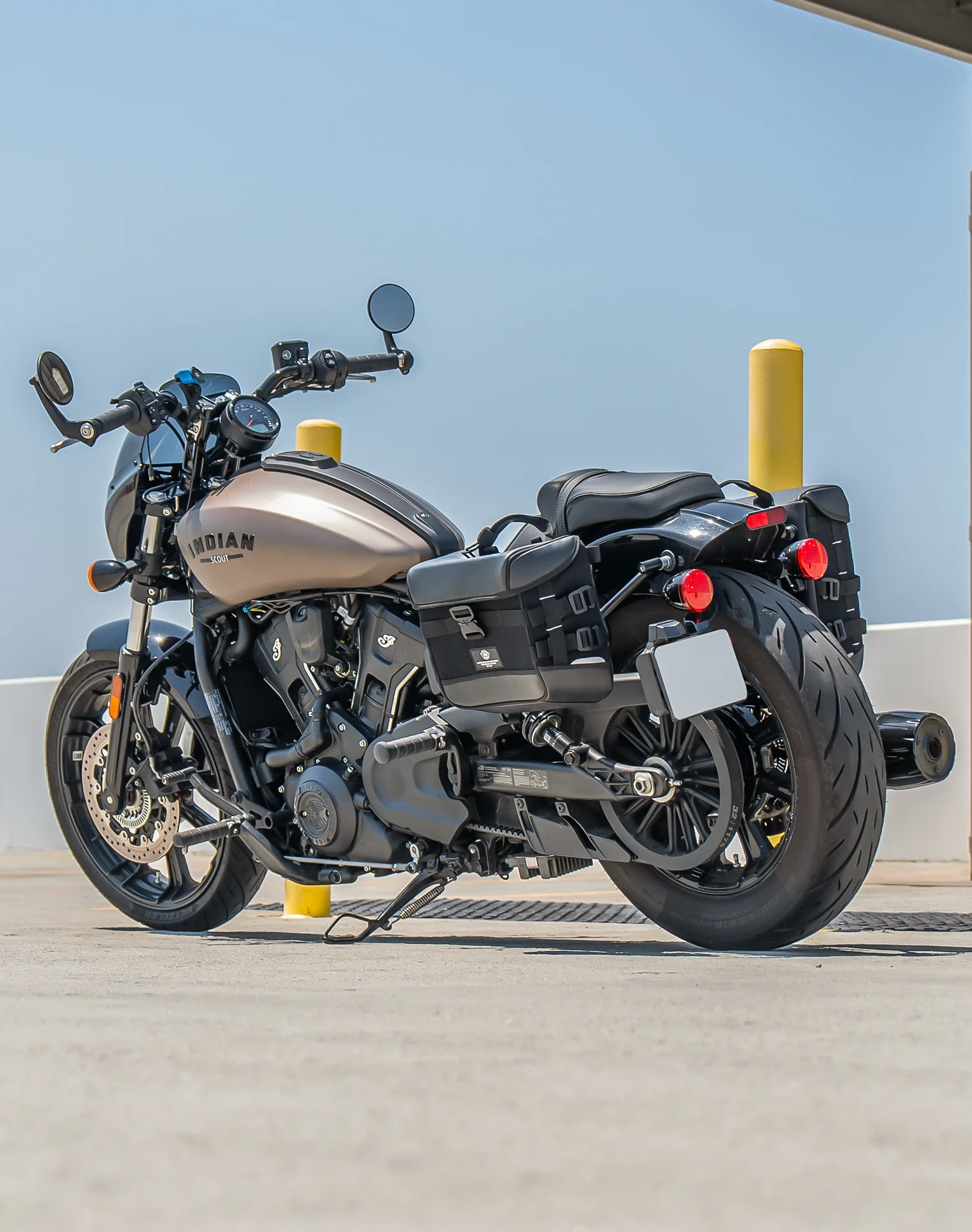 10L - Incognito Quick-Mount Small 2025+ Indian Scout Sixty Bobber Solo Saddlebag (Left Only) - Image 3