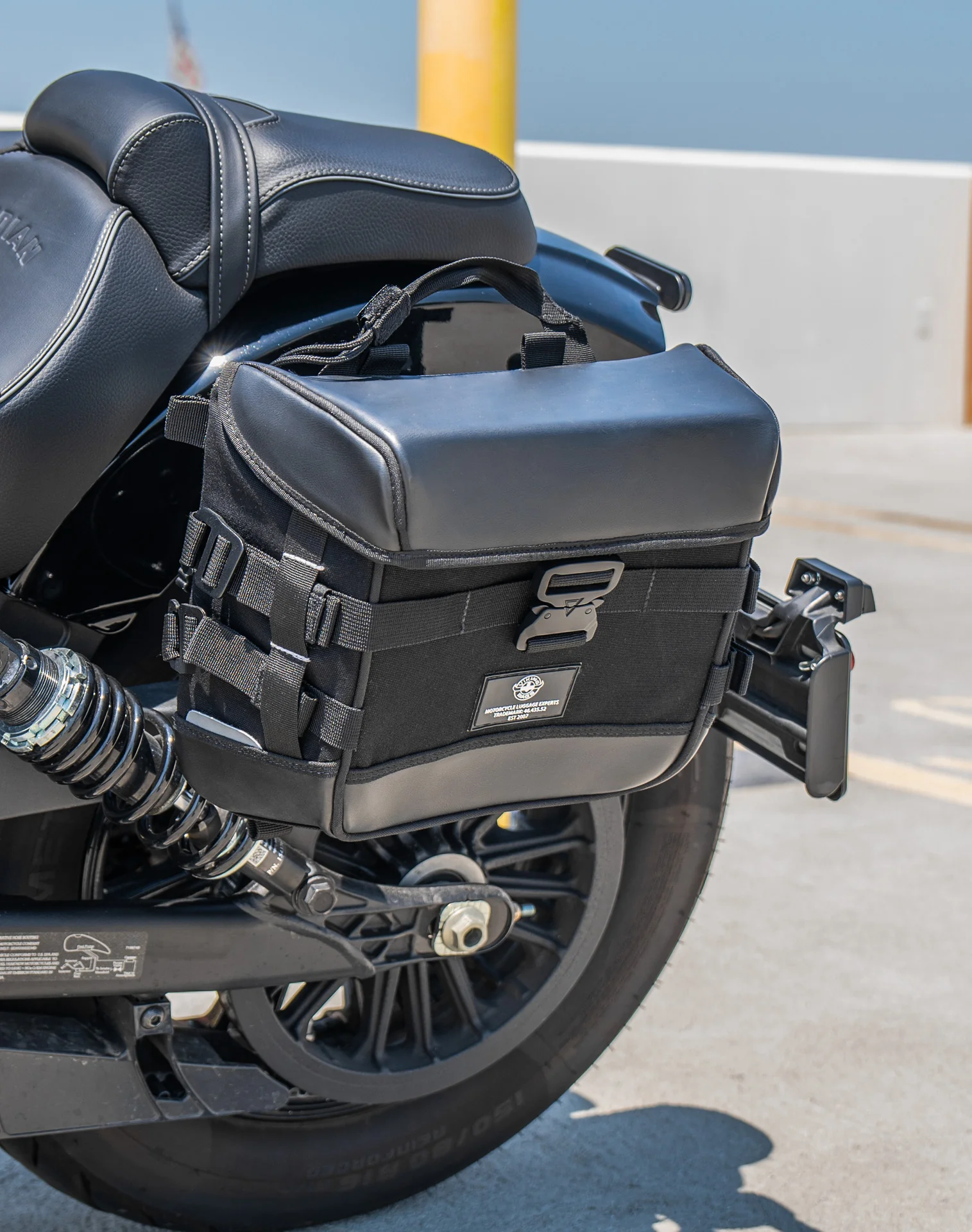 10L - Incognito Quick-Mount Small 2025+ Indian Sport Scout Solo Saddlebag (Left Only) - Image 5