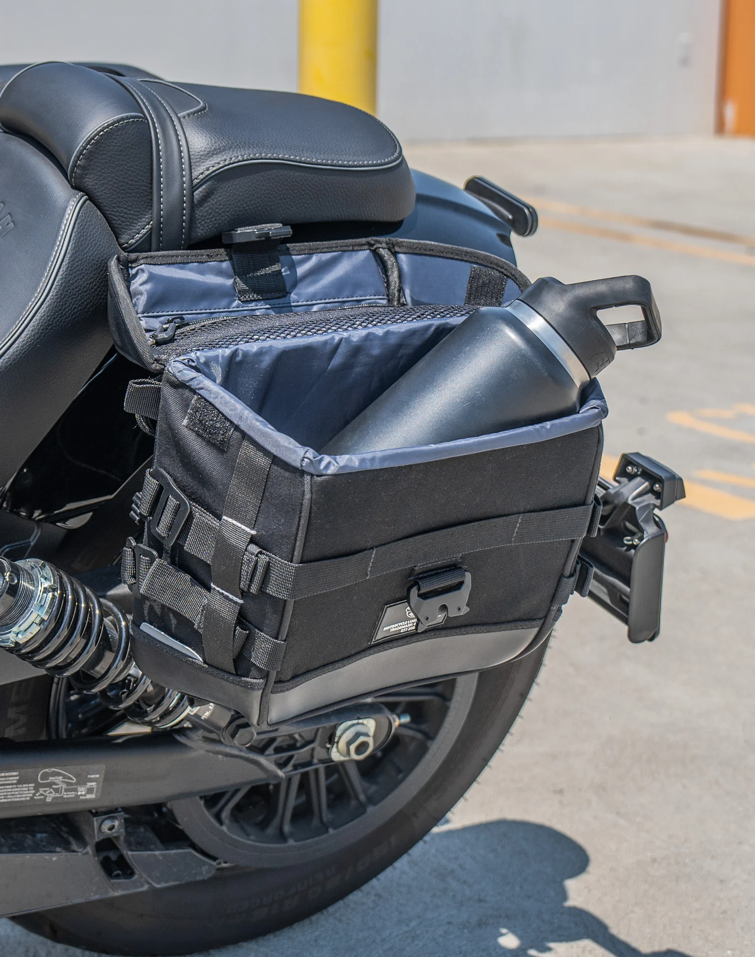 10L - Incognito Quick-Mount Small 2025+ Indian Sport Scout Sixty Solo Saddlebag (Left Only) - Image 6