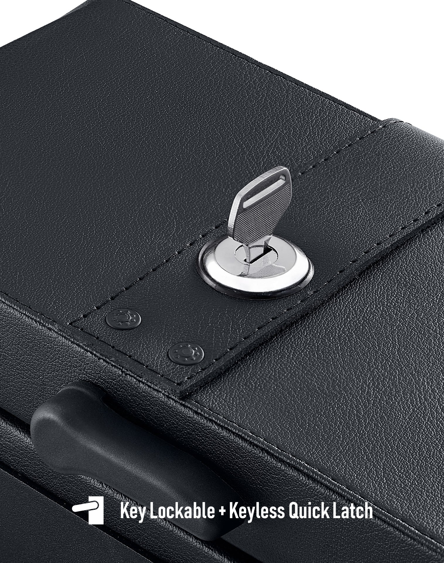 20L - Outlaw Quick-Mount Small 2025+ Indian Scout Sixty Bobber Leather Wrapped Hard Saddlebags - Image 13