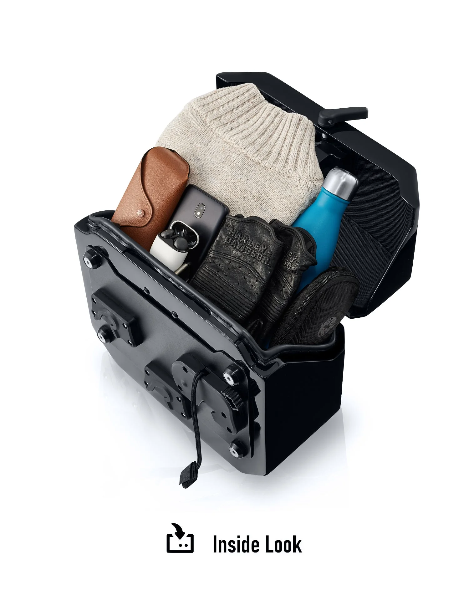 20L - Outlaw Quick-Mount Small 2025+ Indian Sport Scout Painted Hard Saddlebags - Image 12