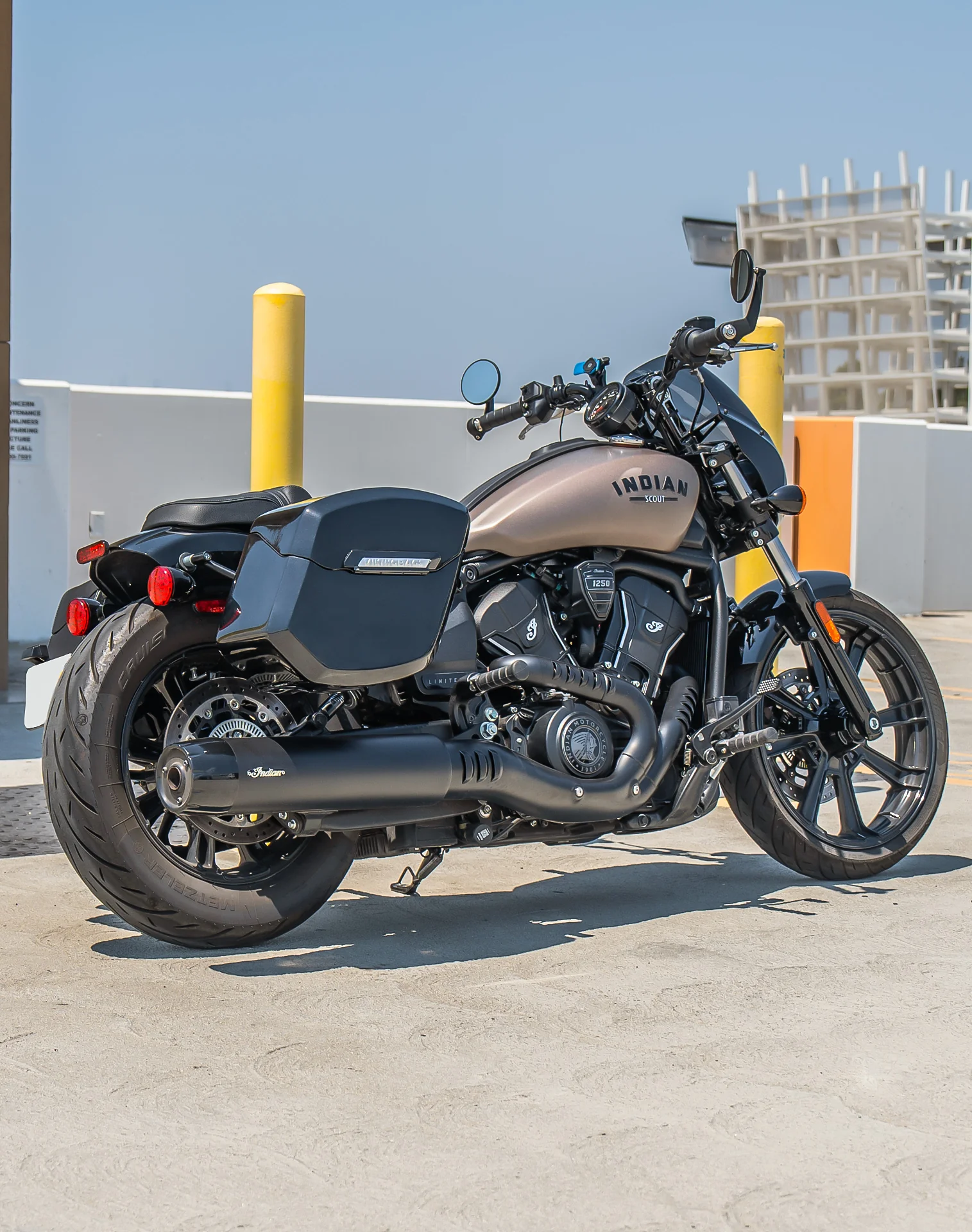 24L - Ironclad Quick-Mount Medium 2025+ Indian Scout Sixty Bobber Painted Hard Saddlebags - Image 3