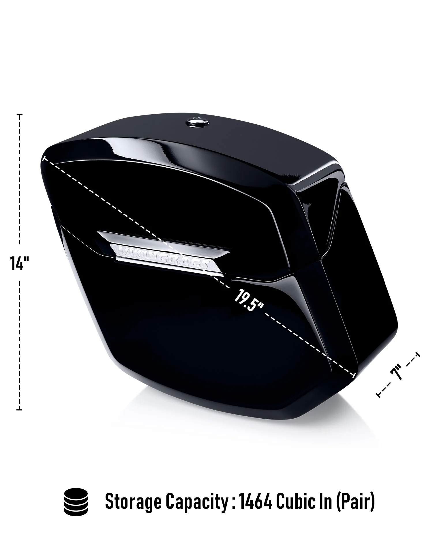 24L - Ironclad Quick-Mount Medium 2025+ Indian Sport Scout Painted Hard Saddlebags - Image 7