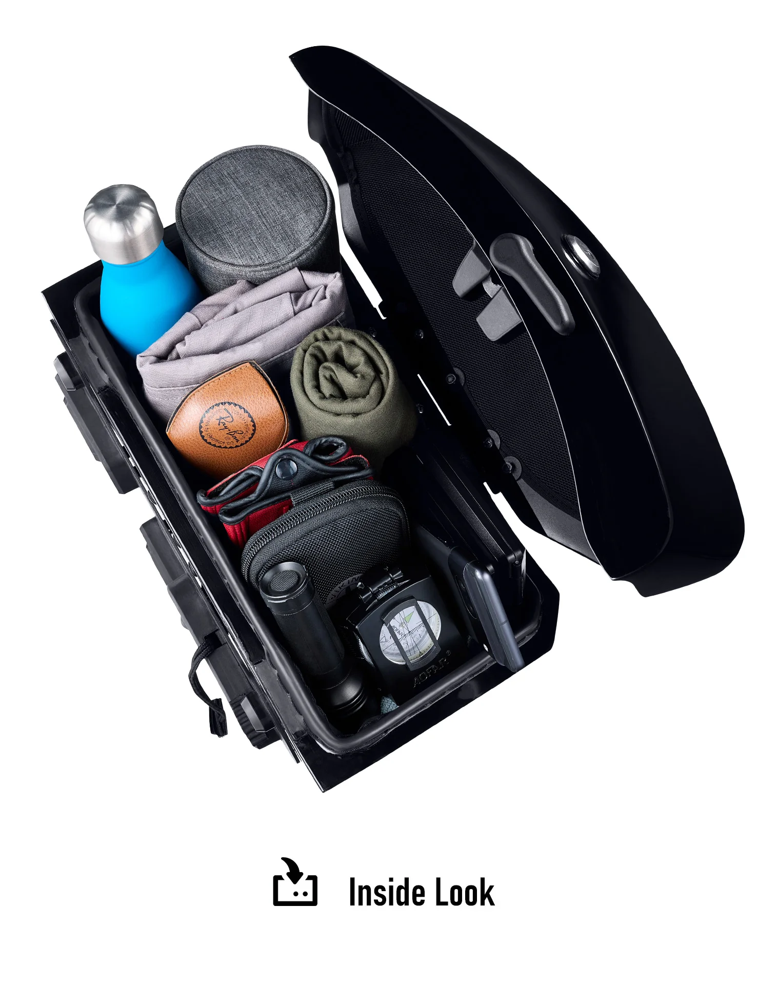 24L - Ironclad Quick-Mount Medium 2025+ Indian Sport Scout Sixty Painted Hard Saddlebags - Image 12