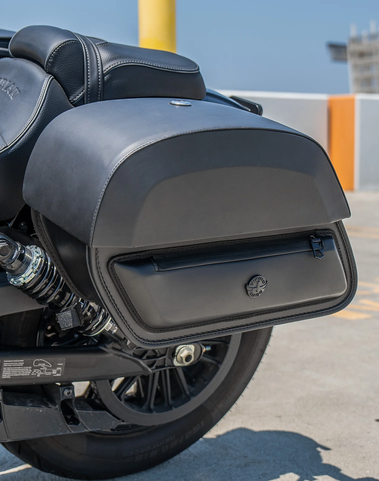 28L - Pantheon Quick-Mount Medium 2025+ Indian Sport Scout Motorcycle Saddlebags - Image 5