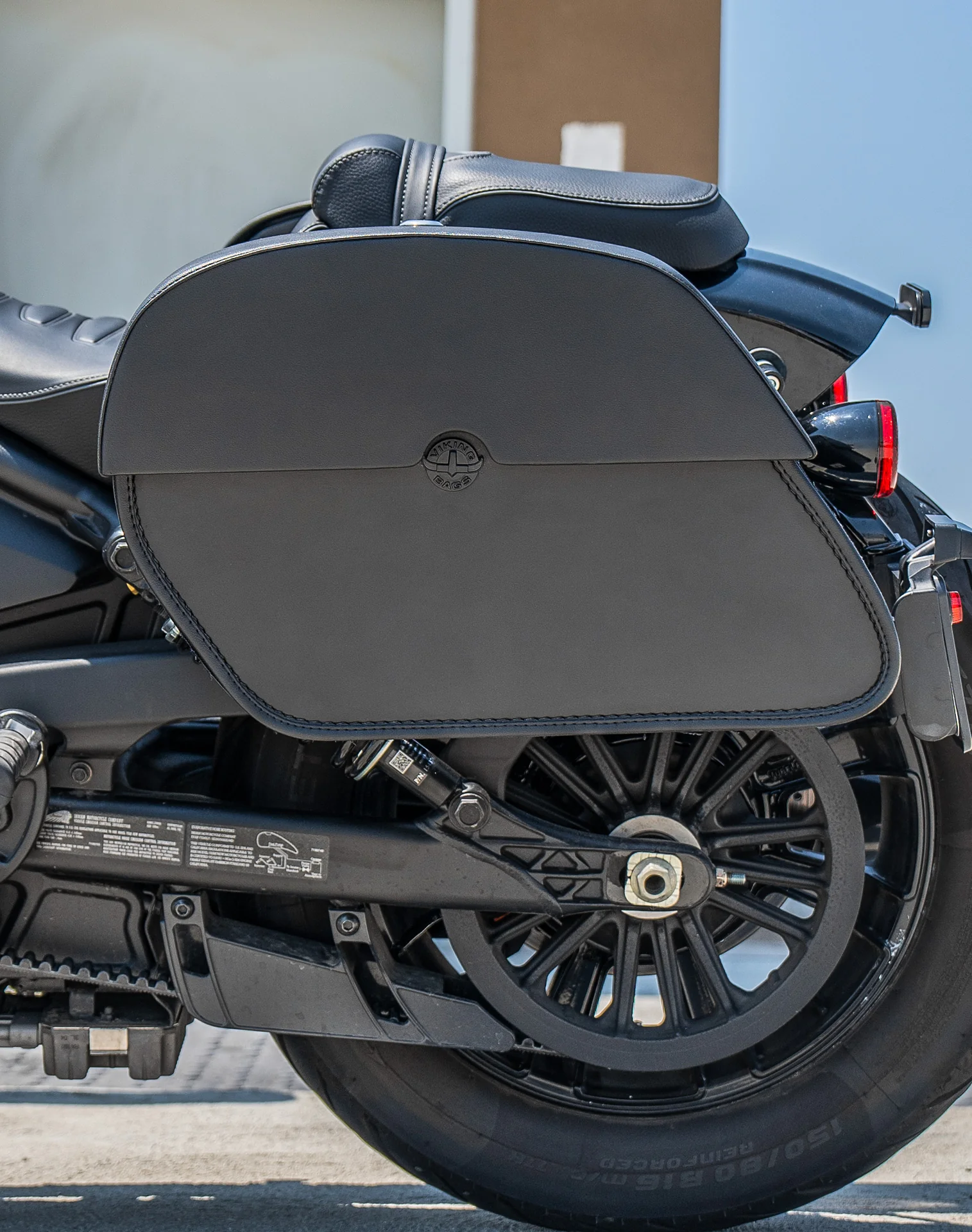 28L - Panzer Quick-Mount Medium 2025+ Indian Scout Sixty Bobber Motorcycle Saddlebags - Image 4