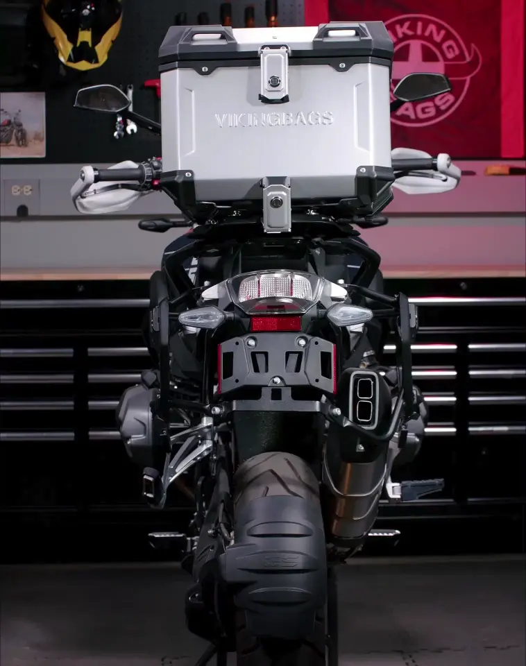 38L - Apex XL Harley Pan America RA1250/S Aluminum Top Case Silver - Image 10