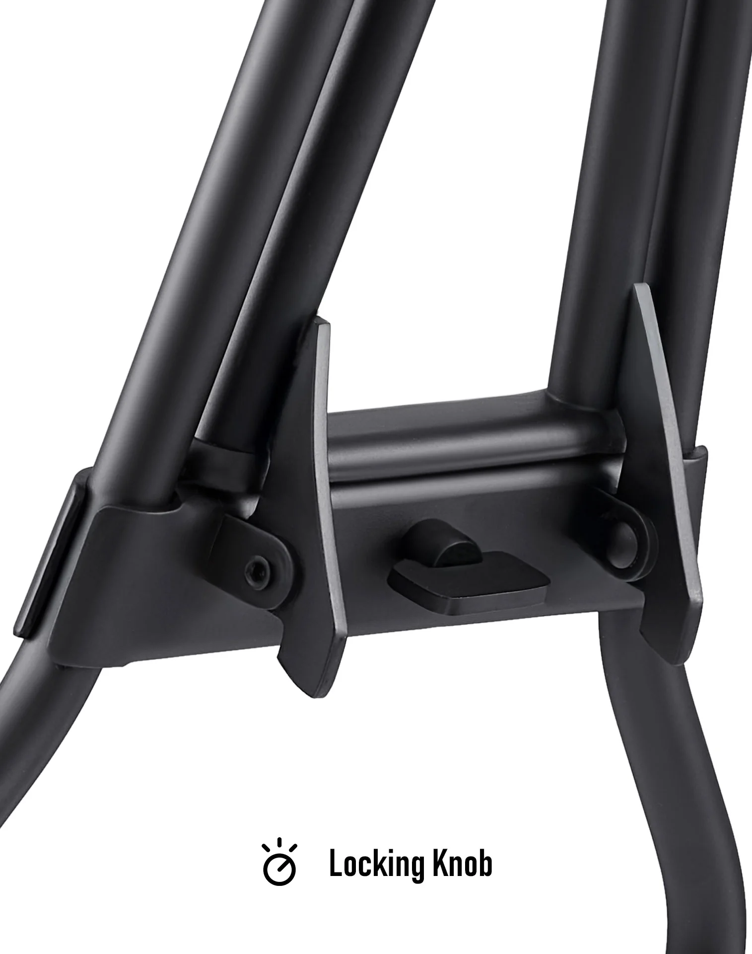 Iron Born Blade 25" Sissy Bar with Foldable Luggage Rack for 2025+ Indian 101 Scout Matte Black - Image 12