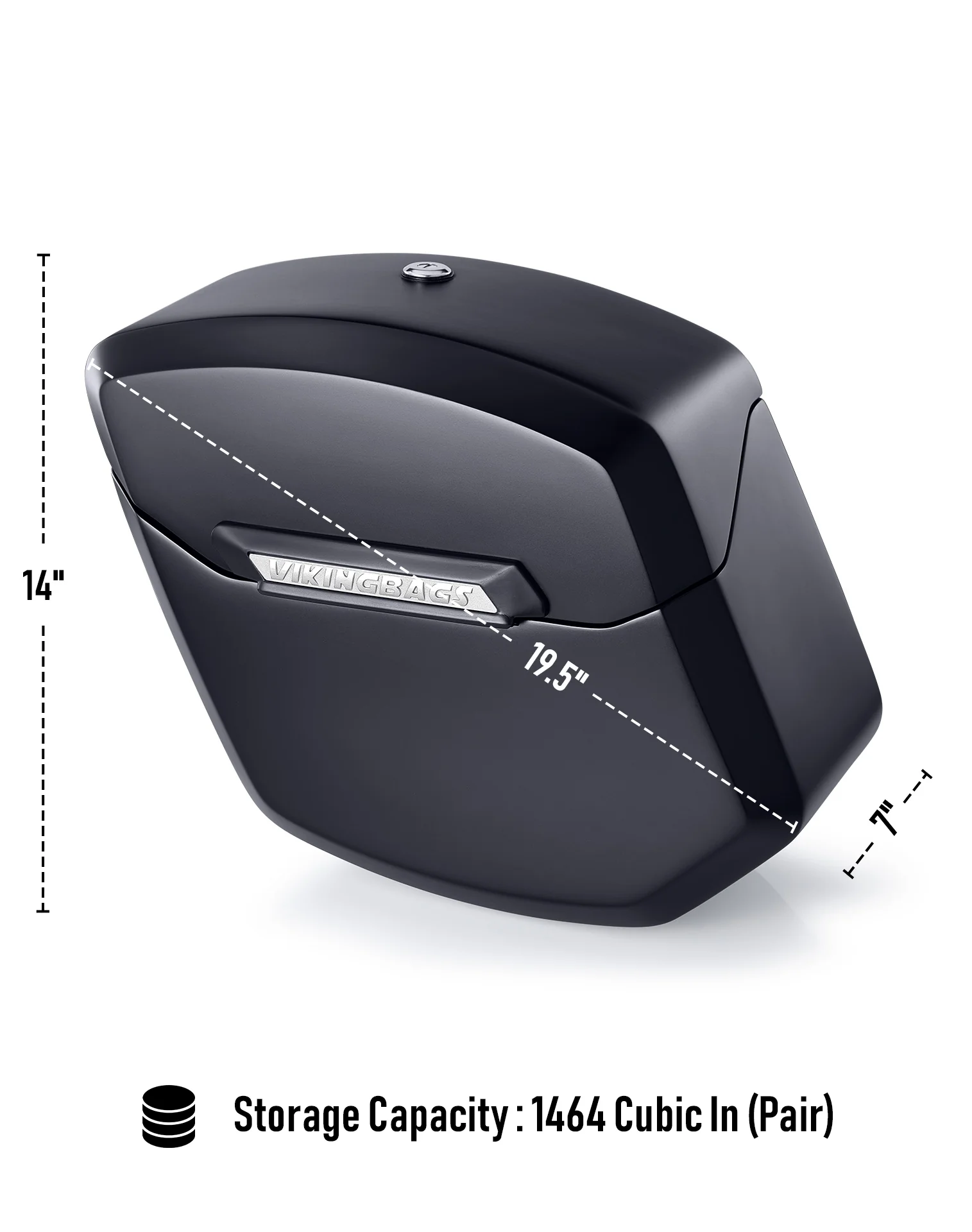 24L - Ironclad Quick-Mount Medium 2025+ Indian Scout Bobber Matte Hard Saddlebags - Image 7