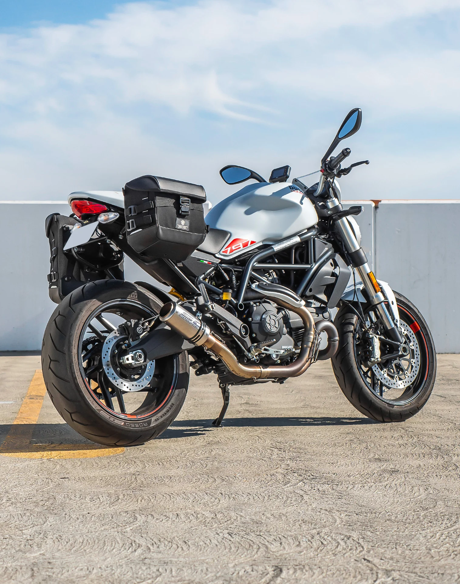 10L - Incognito Quick Mount Small Ducati Monster 797 Solo Saddlebag (Right Only) - Image 3