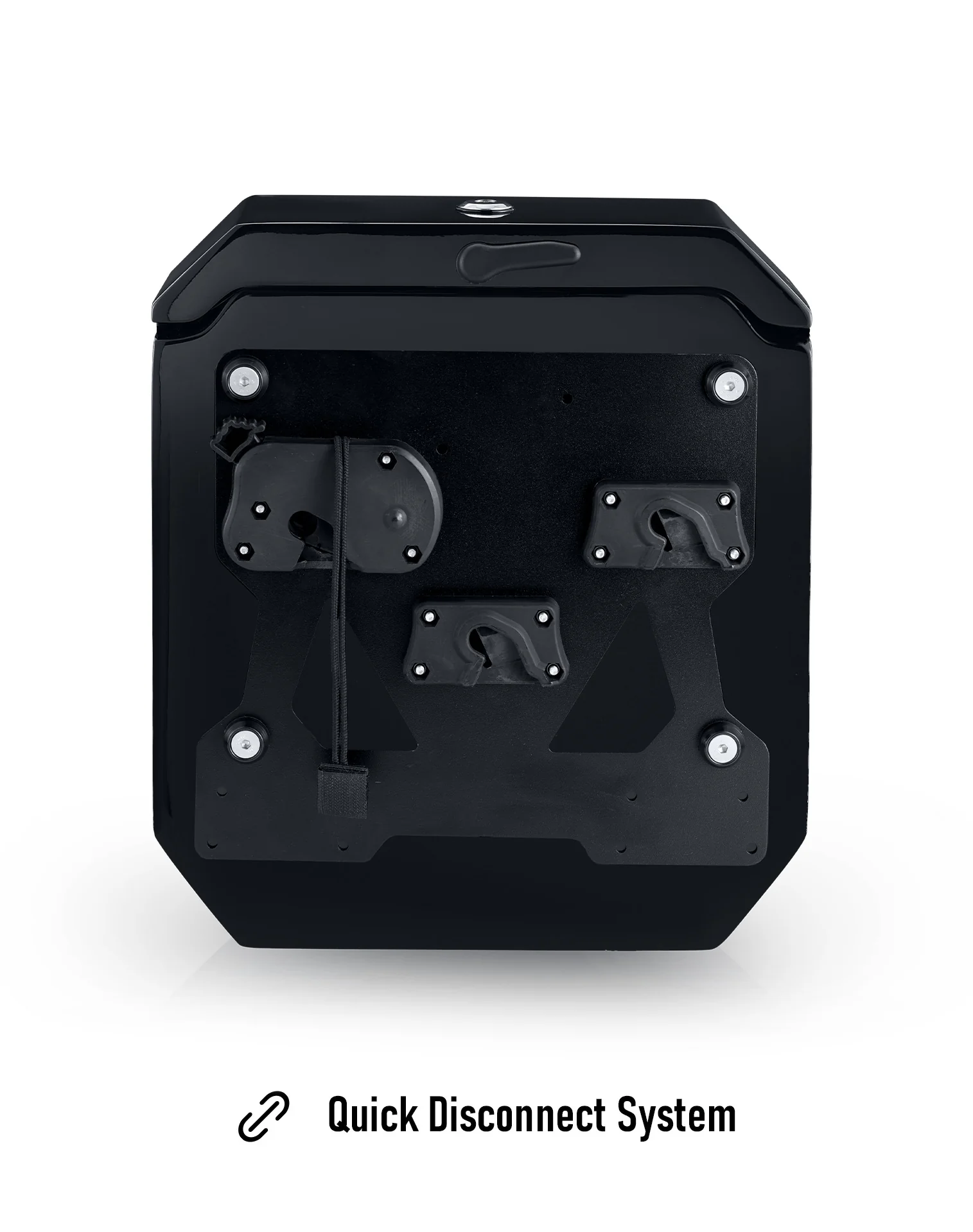 15L - Outlaw Quick Mount Medium Painted Hard Solo Saddlebag (Left Only) for Harley Dyna Super Glide Custom FXDC/I - Image 9