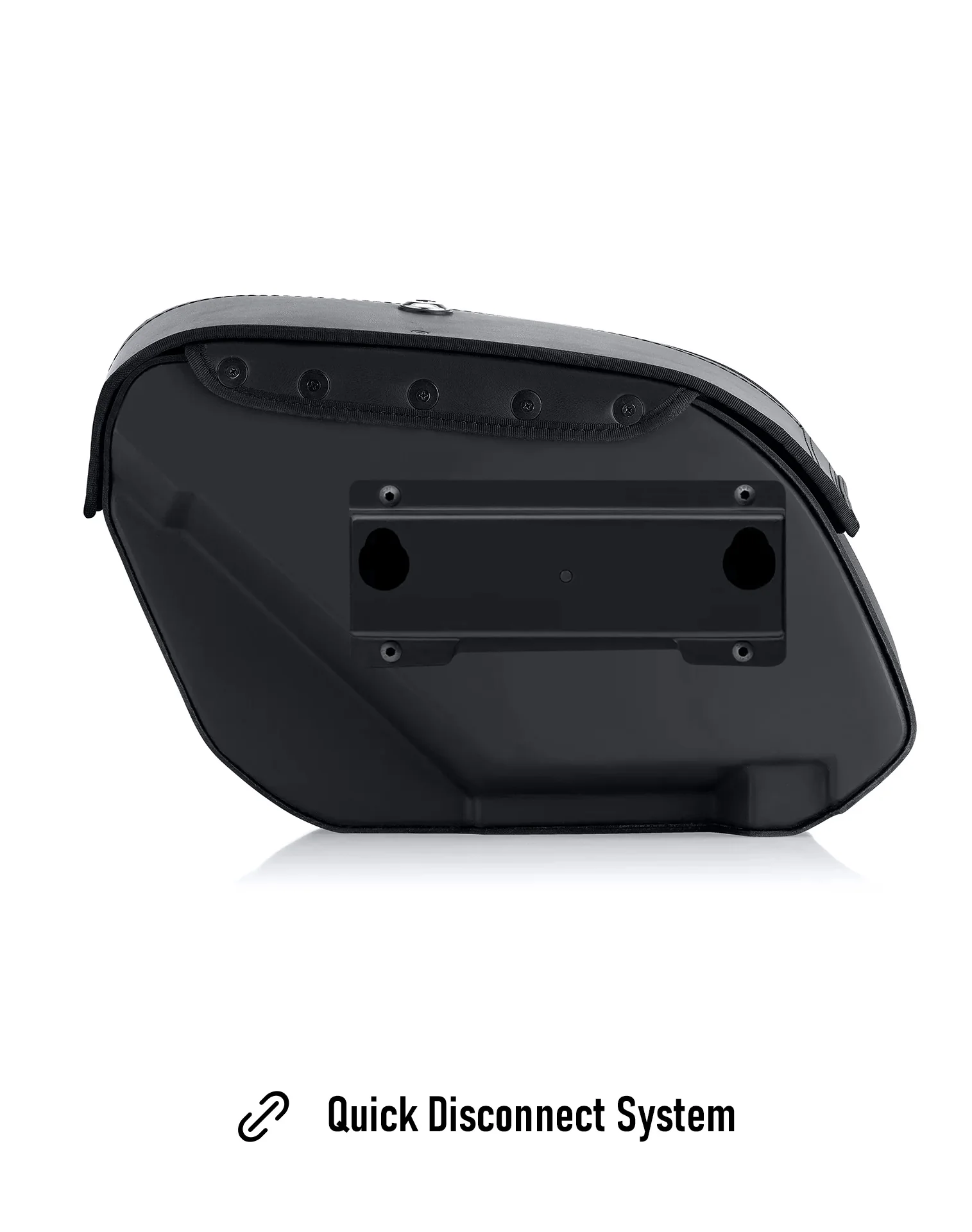 22L - Buckler Quick Mount Medium Shock Cutout Saddlebags for Harley Dyna Street Bob FXDB/I - Image 7