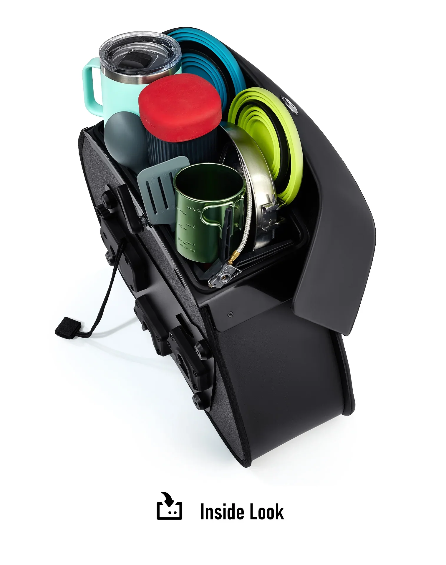 28L - Baelor Medium Quick Mount Ducati Monster 797 Motorcycle Saddlebags - Image 12