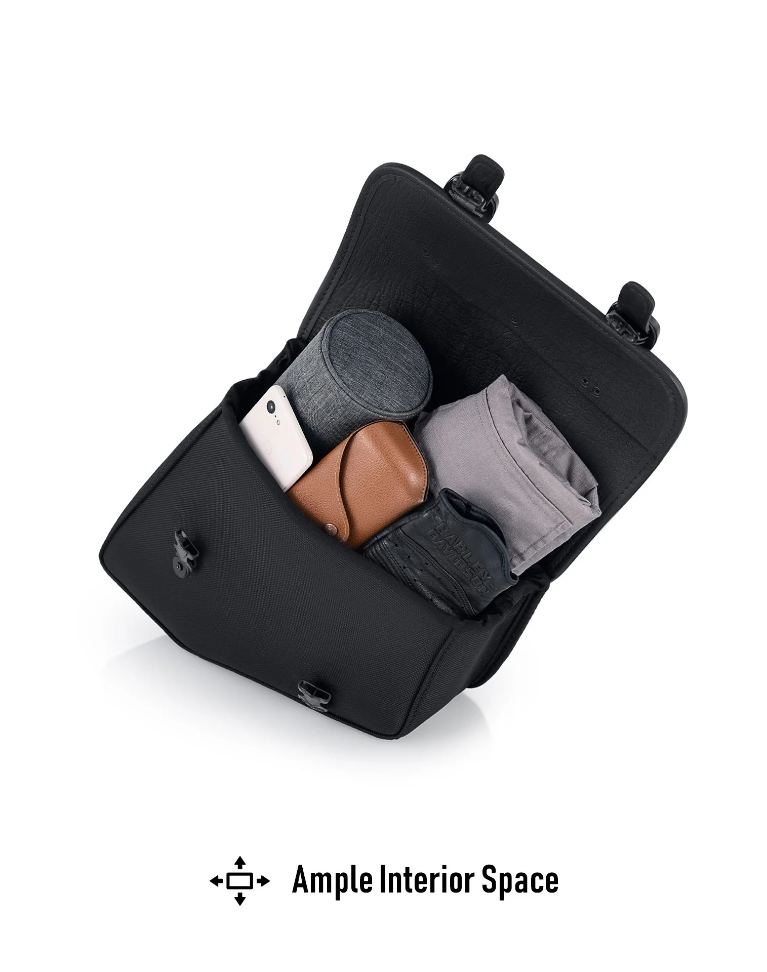 8L - Pony Indian 101 Scout 2025+ Leather Motorcycle Saddlebags - Image 9