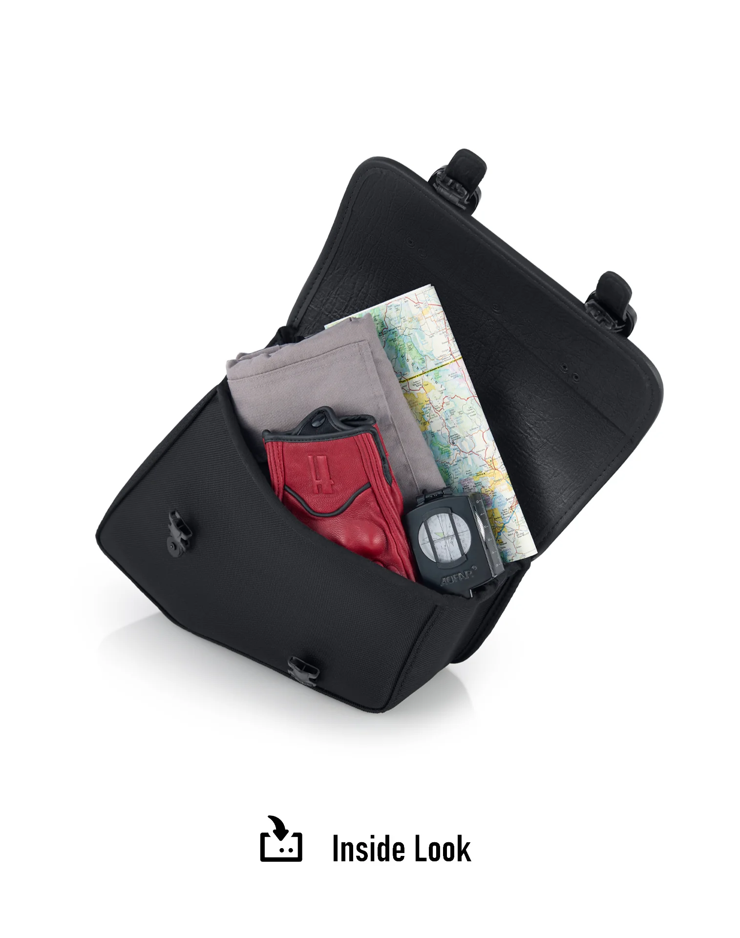 8L - Pony Indian Scout Bobber 2025+ Leather Motorcycle Saddlebags - Image 10