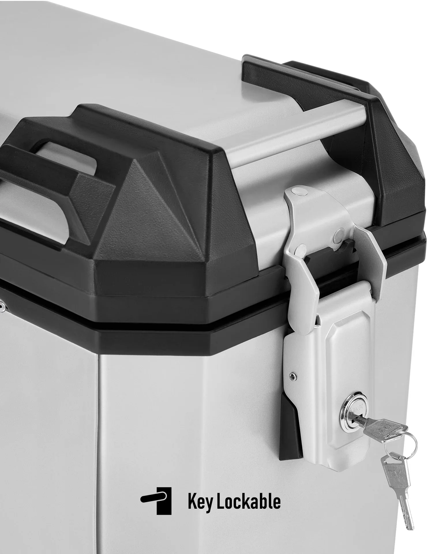 45L - Apex XL BMW R 1250 GS Aluminum Side Cases Silver - Image 15