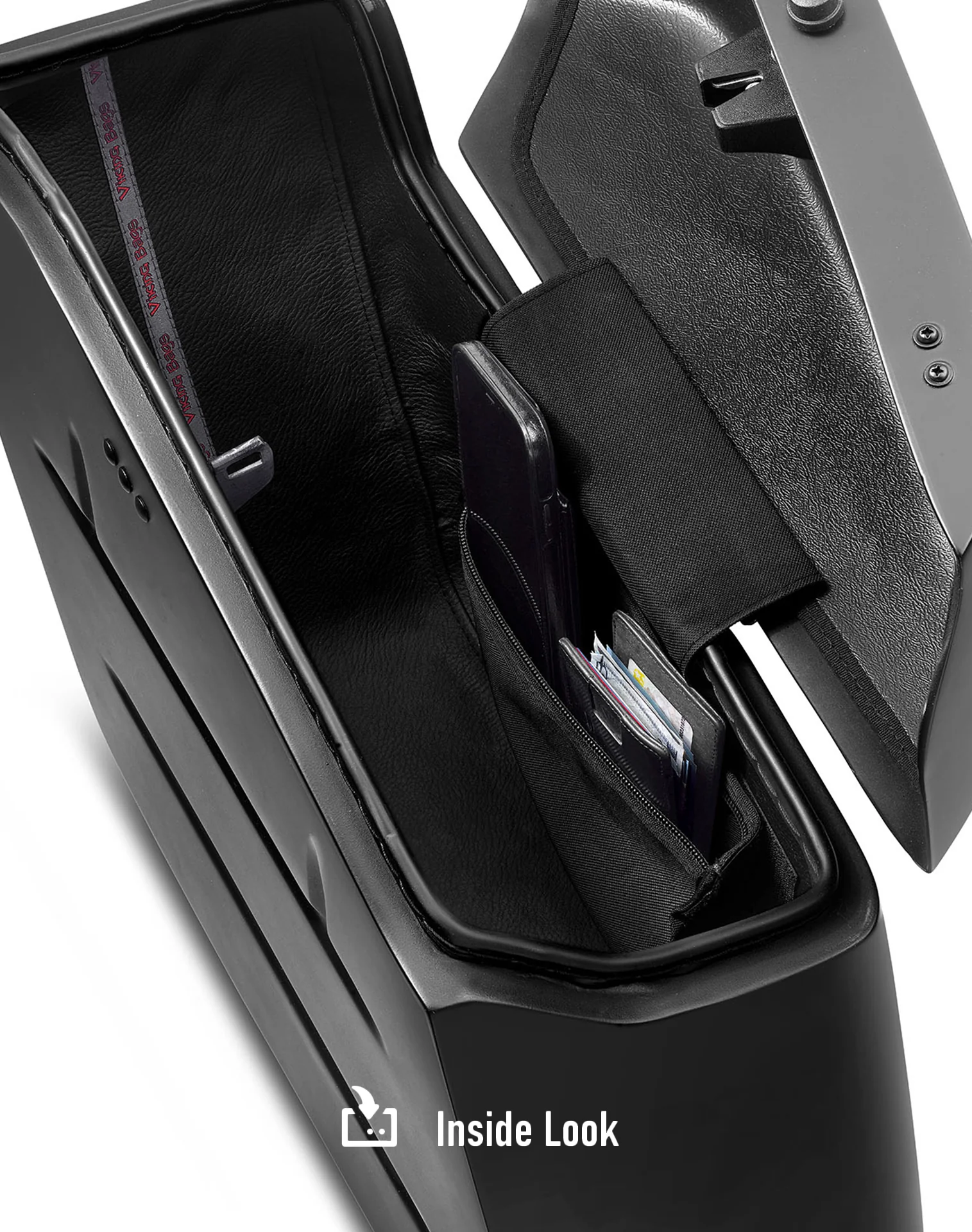 42L - Baldur Extra Large Matte Motorcycle Hard Saddlebags for Harley Softail Deluxe FLSTN/I - Image 12