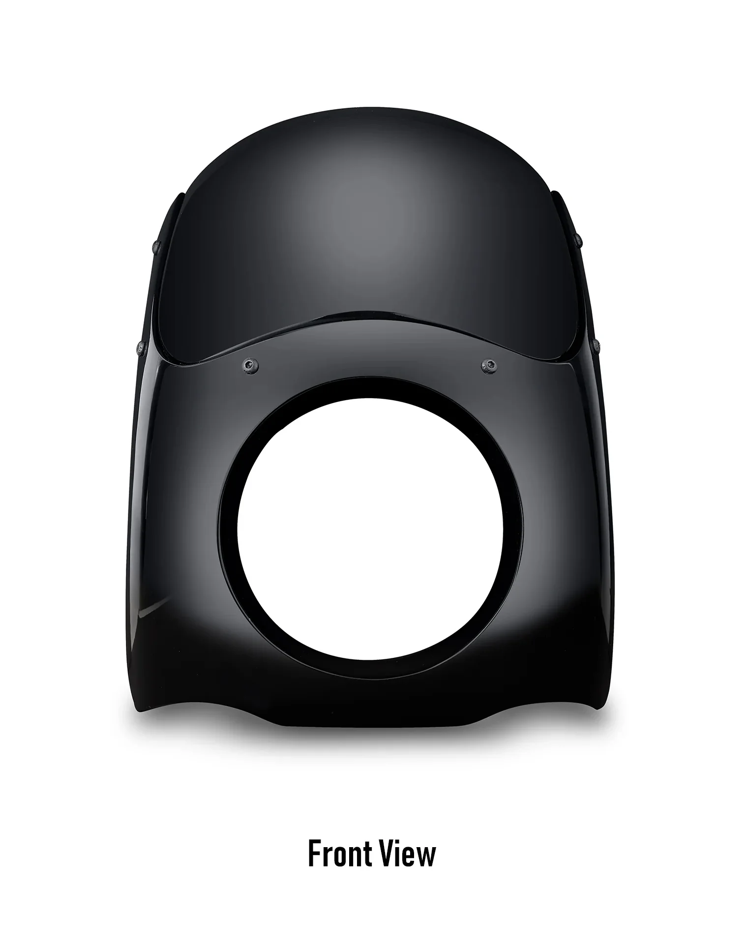 Viking Bronco Motorcycle Fairing For Harley Dyna Low Rider FXDL Gloss Black - Image 5