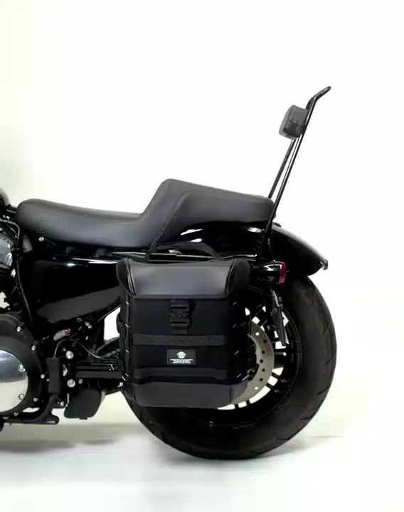 15L - Incognito Quick Mount Medium Solo Motorcycle Saddlebag (Left Only) for Harley Dyna Street Bob FXDB/I - Image 10