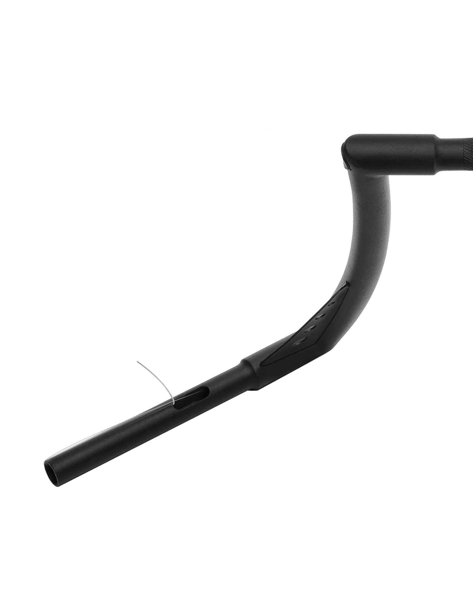 Viking Iron Born 12" Handlebar for Harley Dyna Fat Bob FXDF Matte Black - Image 5