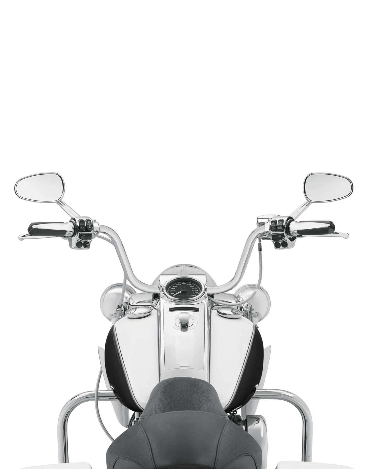 Viking Iron Born Voyage 12" Handlebar for Harley Road Glide FLTR/X Chrome - Image 4