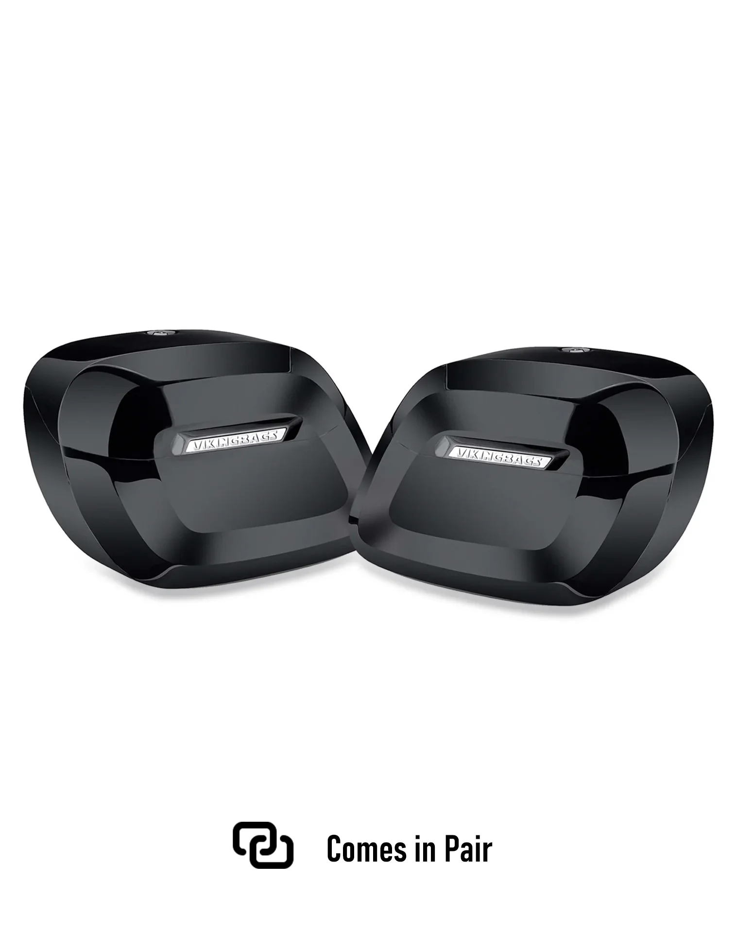 40L - Lamellar Raven Extra Large Painted Motorcycle Hard Saddlebags for Harley Softail Night Train FXSTB/I - Image 5