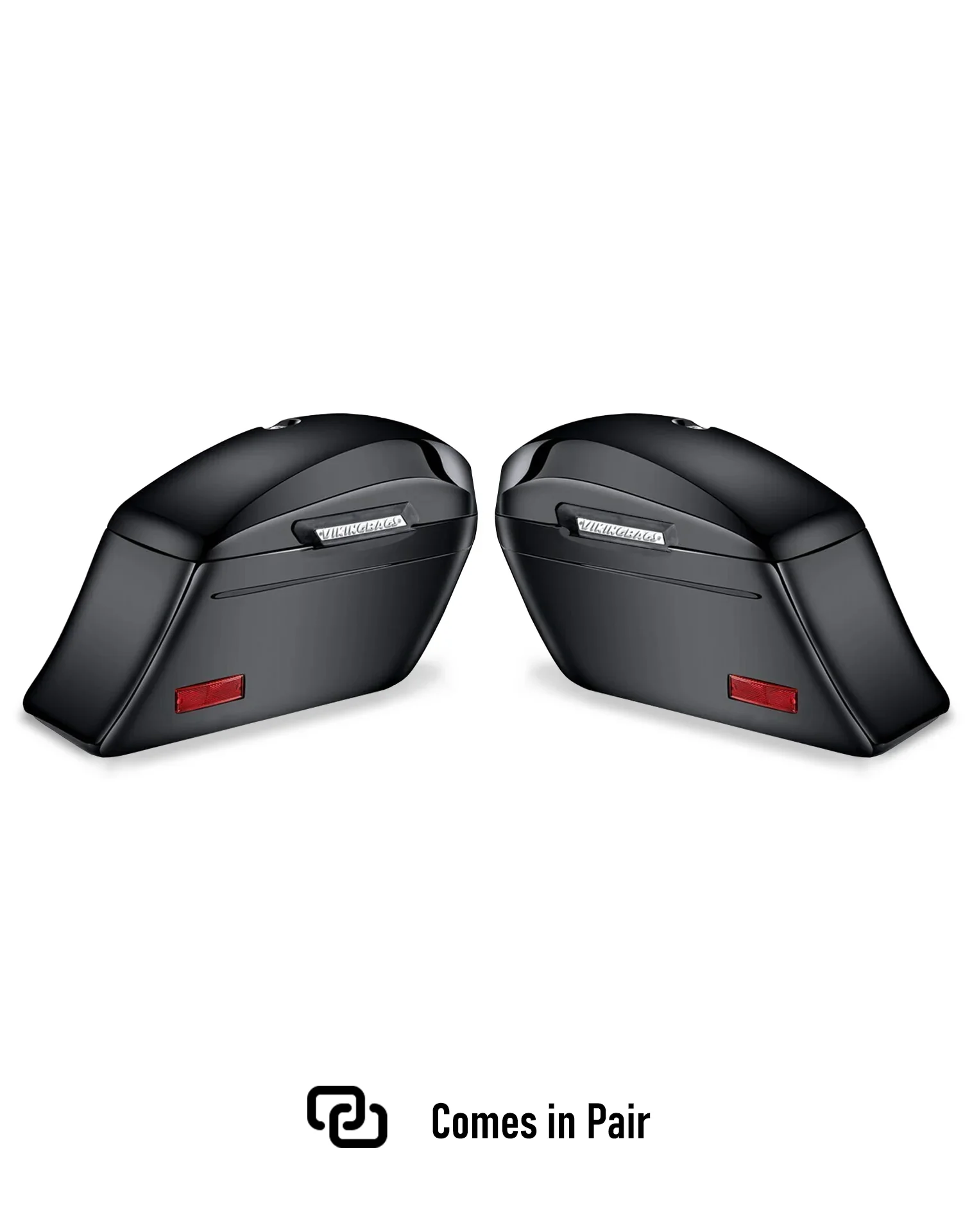 44L - Lamellar Stallion Extra Large Painted Motorcycle Hard Saddlebags for Harley Softail Low Rider S FXLRS - Image 5