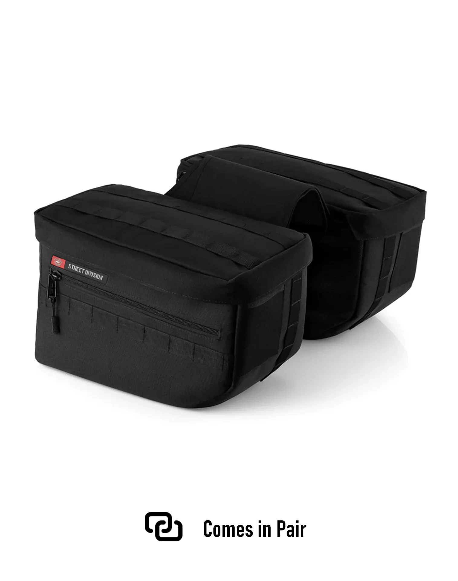 18L - Patriot Medium Motorcycle Throw Over Saddlebags for Harley Dyna Fat Bob FXDF/SE - Image 9