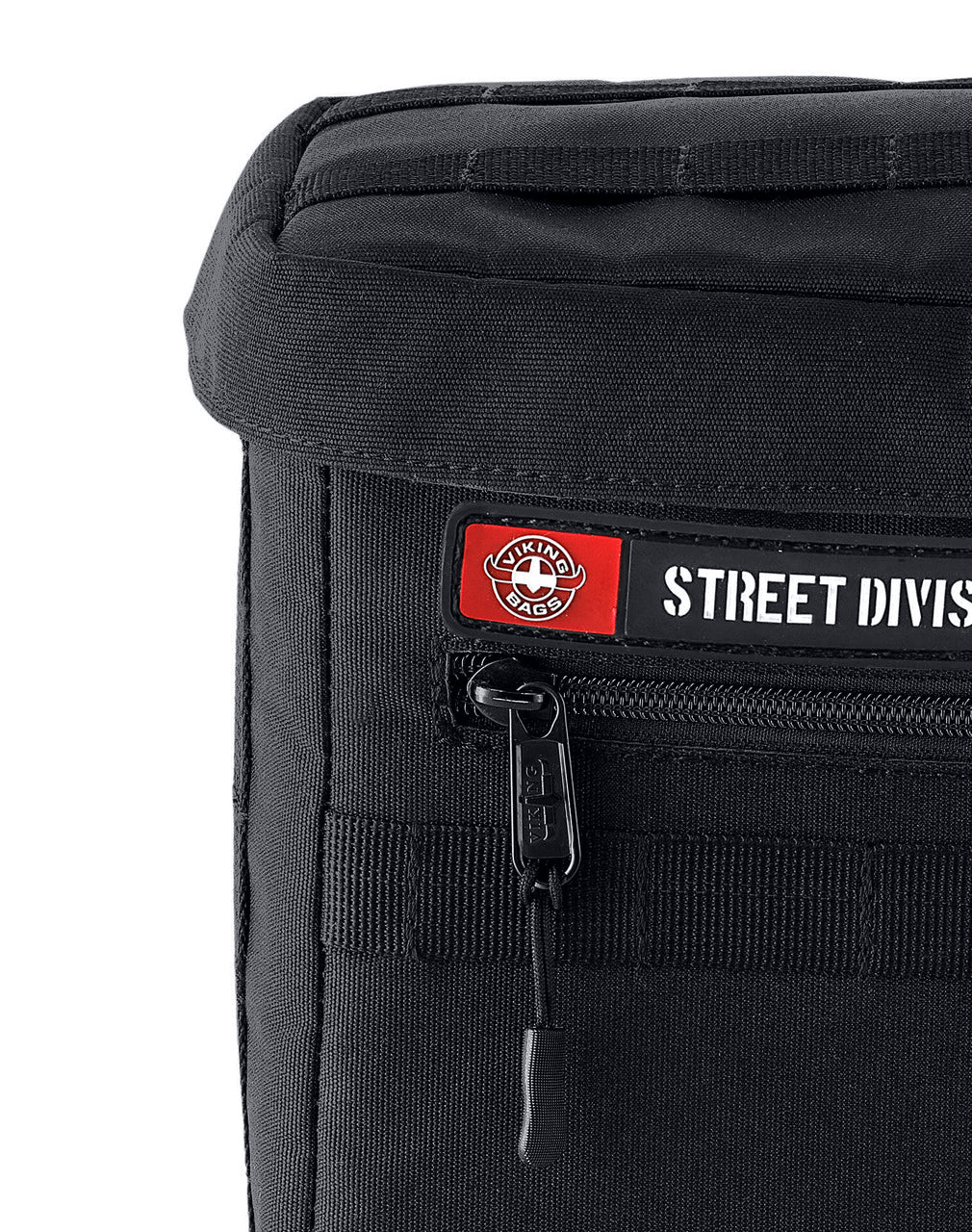 18L - Patriot Medium Motorcycle Throw Over Saddlebags for Harley Softail Custom FXSTC - Image 7