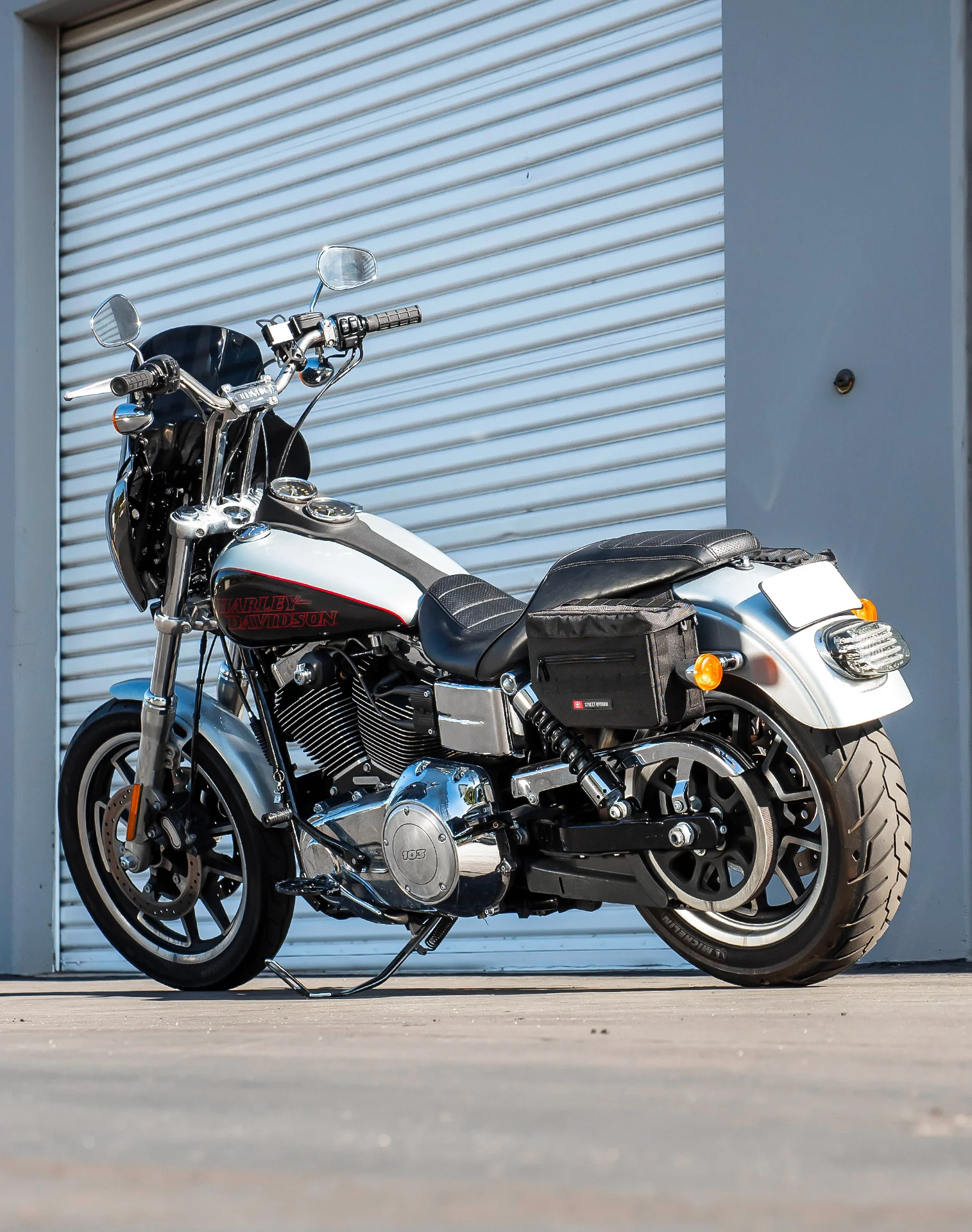 10L - Patriot Small Throw Over Saddlebags for Harley Dyna Low Rider FXDL/I - Image 3