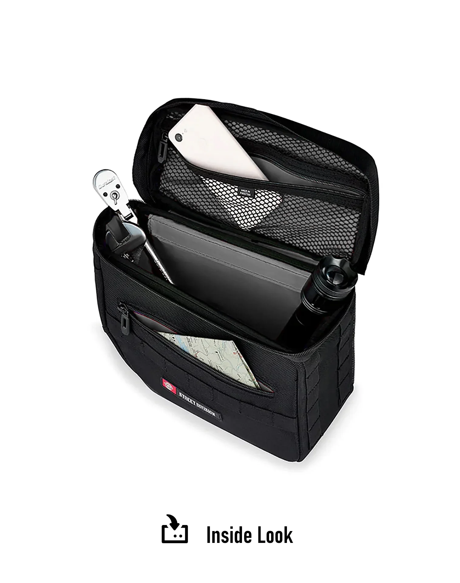 10L - Patriot Small Throw Over Saddlebags for Harley Dyna Super Glide Custom FXDC/I - Image 10