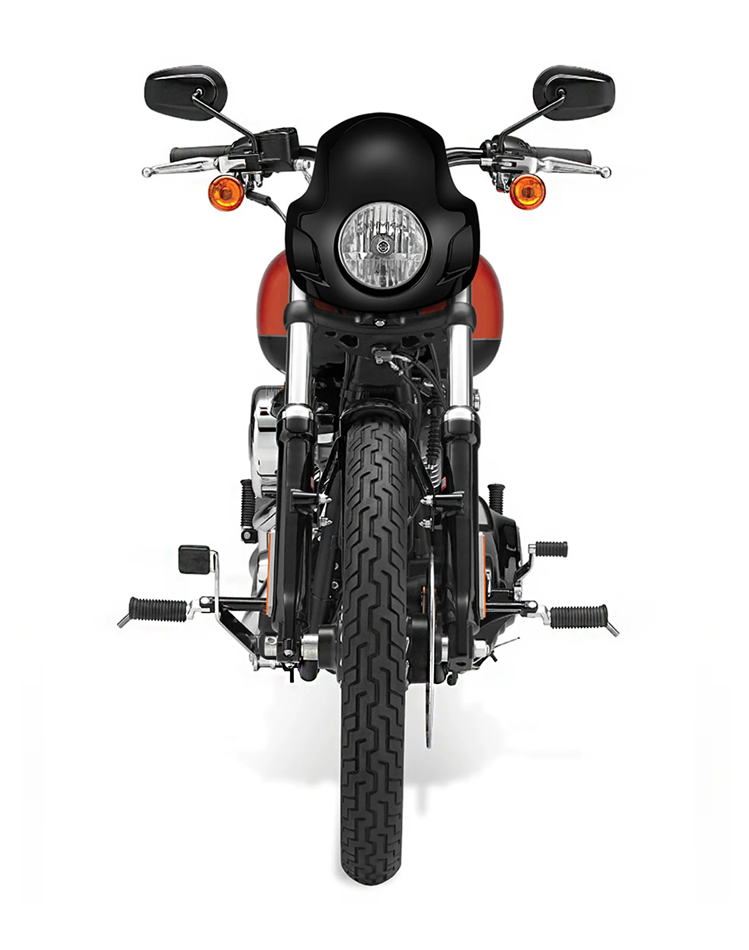 Viking Strider Sport Motorcycle Fairing For Harley Dyna Wide Glide FXDWG Gloss Black - Image 3