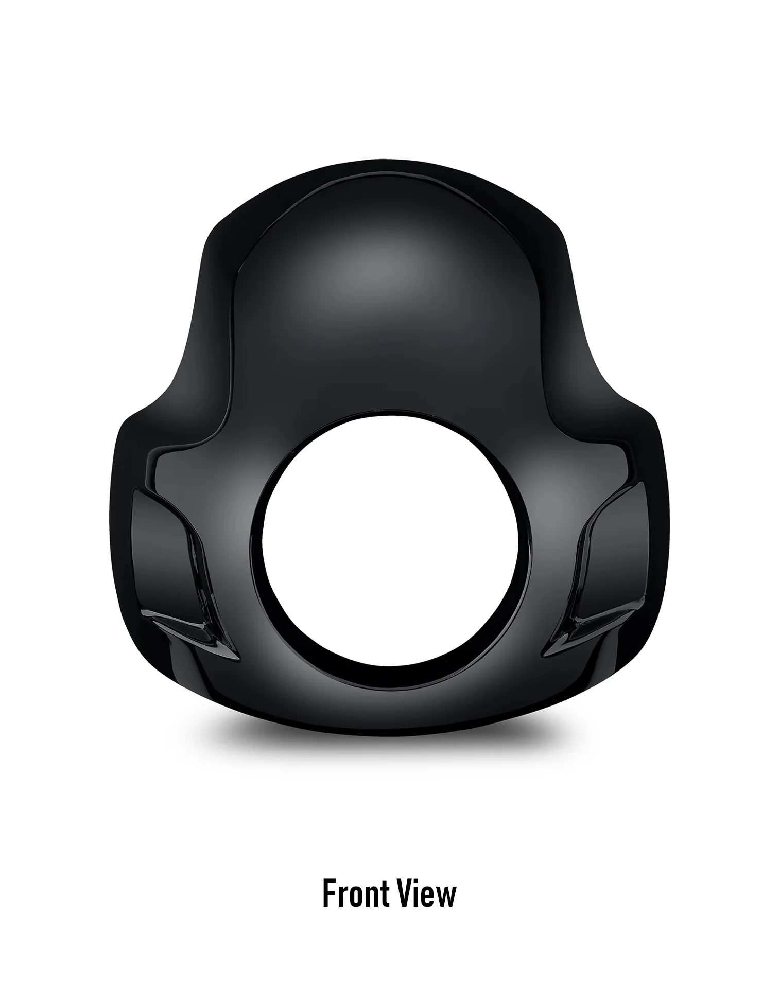 Viking Strider Sport Motorcycle Fairing For Harley Dyna Super Glide Custom FXDC/I Gloss Black - Image 5