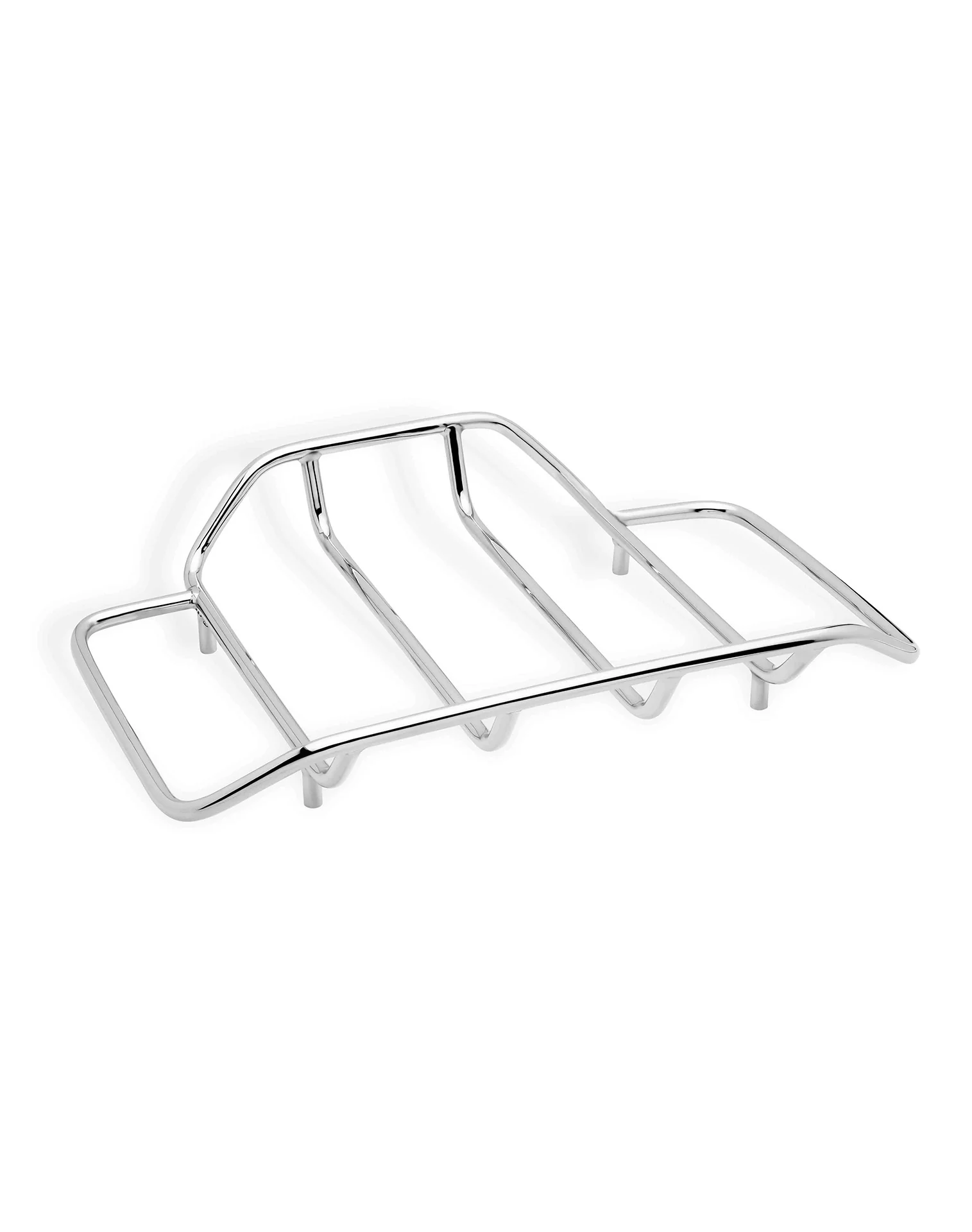 Viking Voyage Trunk Luggage Rack for Harley Street Glide Chrome - Image 3