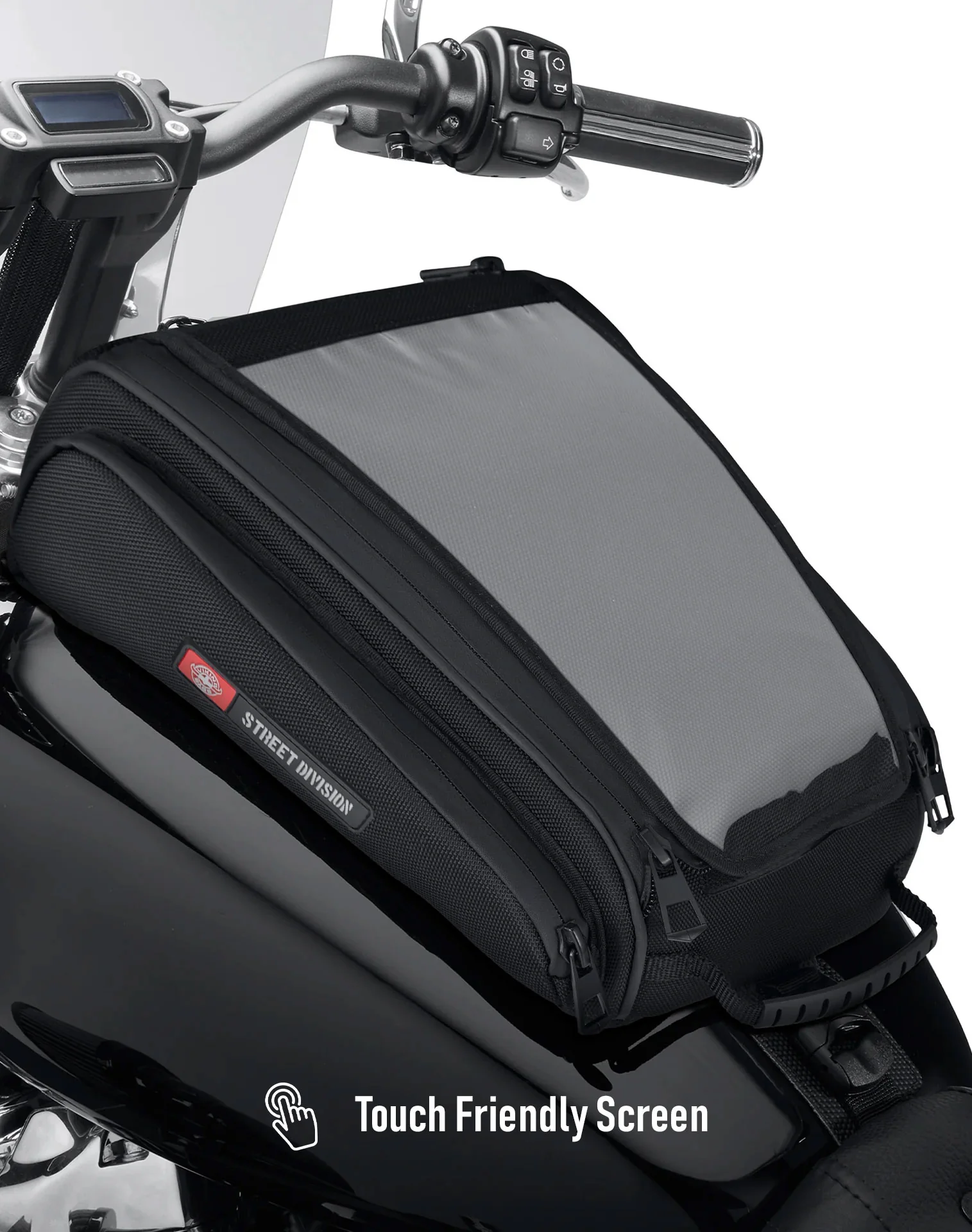 7L - Voyage Tank Bag for Harley Softail Fat Bob FXFB/S - Image 6